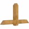 Ekena Millwork Eugene Rough Sawn Timber Gable Bracket, Western Red Cedar, 60"W x 32"H x 6"D x 6"F, 13/12 Pitch GBW060X32X0606EUG00RWR - alternate 3